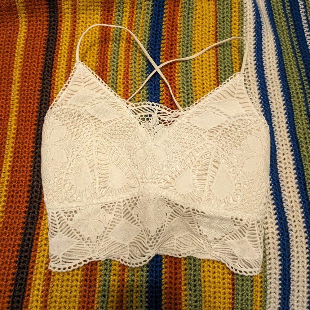 White Crop Top